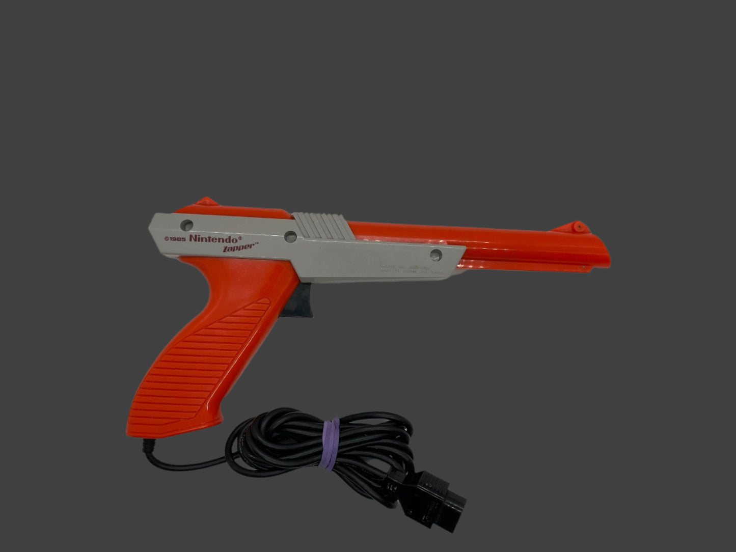 Original 1985 Orange Nintendo NES Zapper
