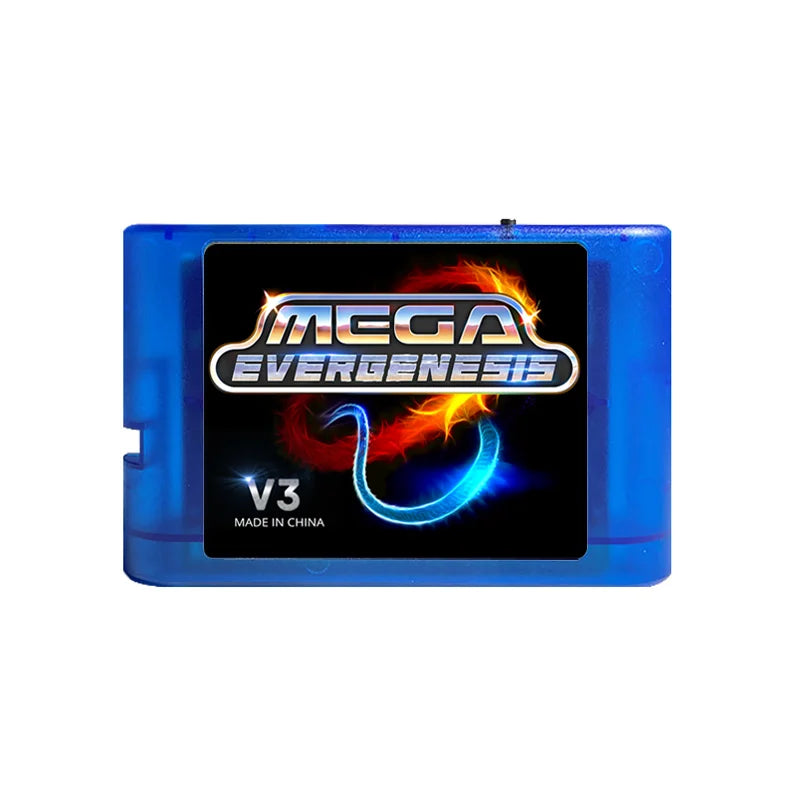 Mega Drive V3.0 Pro EDMD Remix MD V3 Game Cartridge for SEGA Megadrive GENESIS US/JP/EU 16-Bit Video Game Console