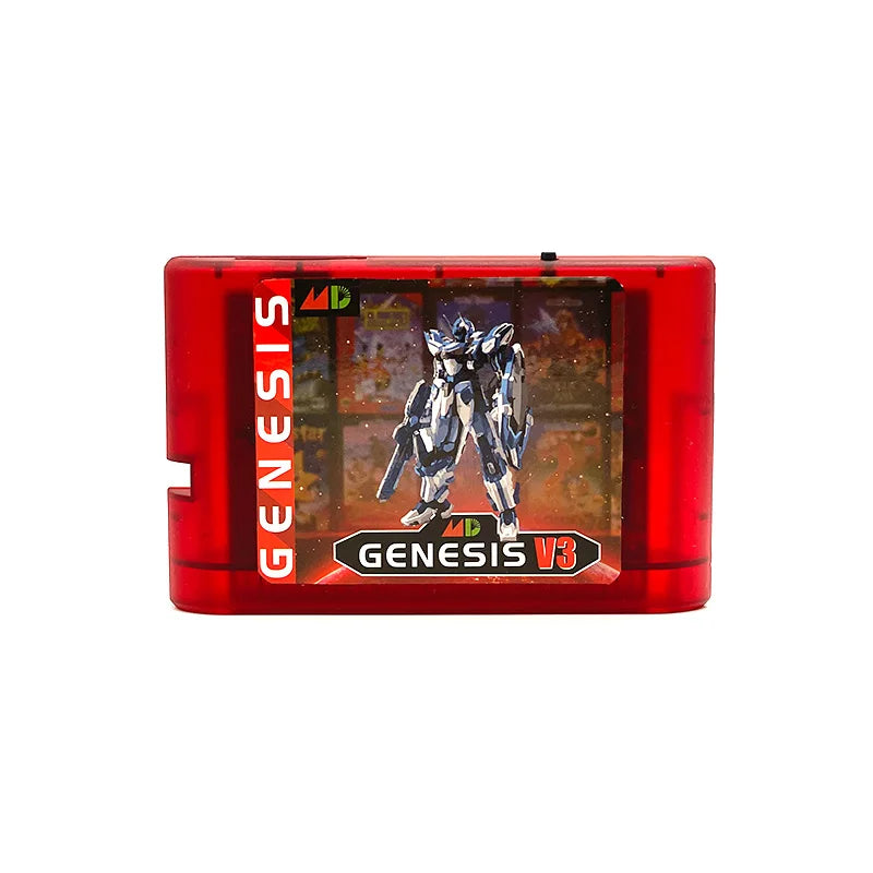Mega Drive V3.0 Pro EDMD Remix MD V3 Game Cartridge for SEGA Megadrive GENESIS US/JP/EU 16-Bit Video Game Console