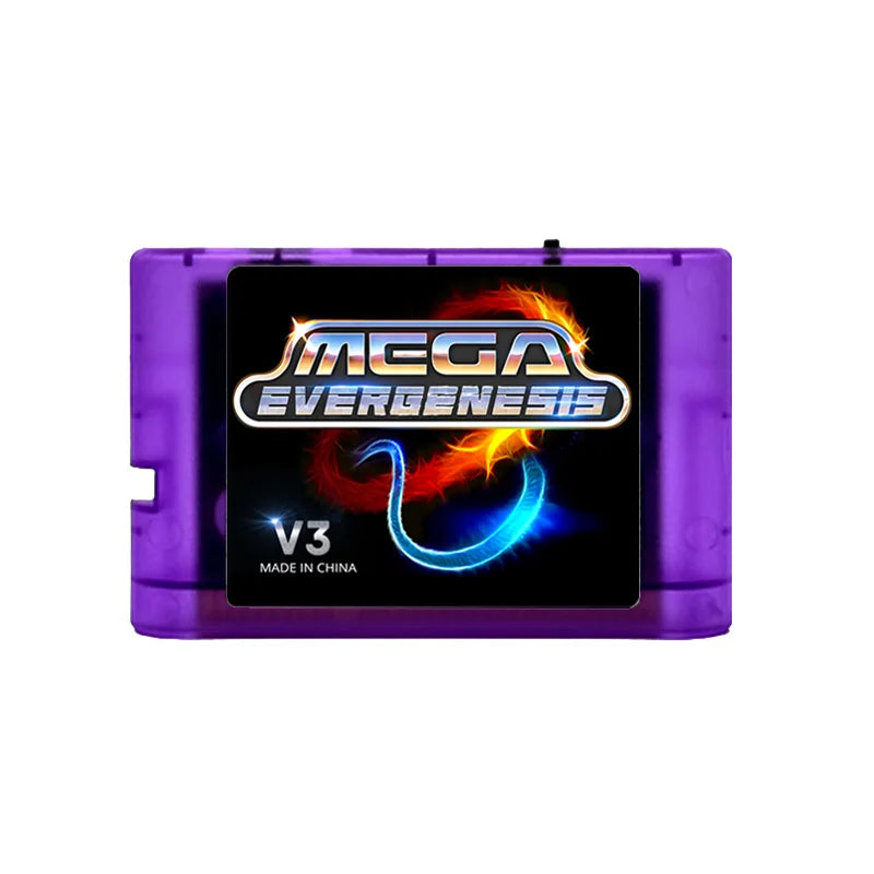 Mega Drive V3.0 Pro EDMD Remix MD V3 Game Cartridge for SEGA Megadrive GENESIS US/JP/EU 16-Bit Video Game Console