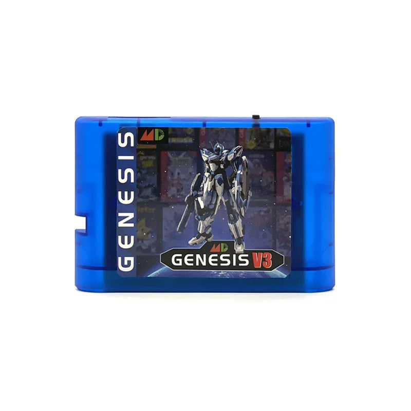 Mega Drive V3.0 Pro EDMD Remix MD V3 Game Cartridge for SEGA Megadrive GENESIS US/JP/EU 16-Bit Video Game Console