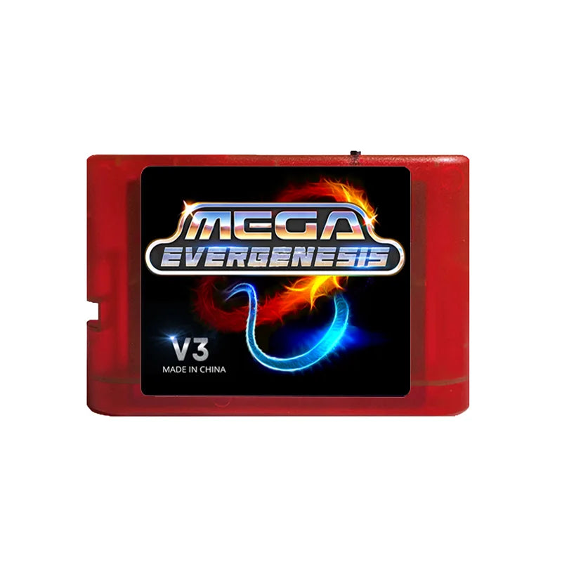 Mega Drive V3.0 Pro EDMD Remix MD V3 Game Cartridge for SEGA Megadrive GENESIS US/JP/EU 16-Bit Video Game Console