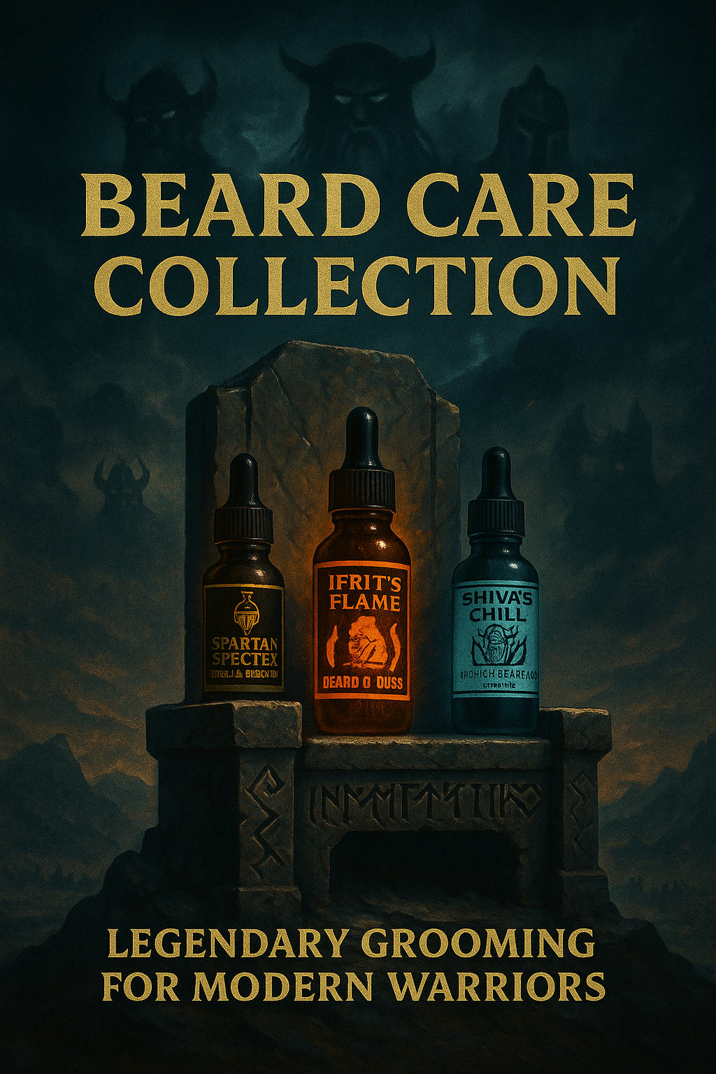 Beard Care Collection – Legendary Grooming for Modern Warriors