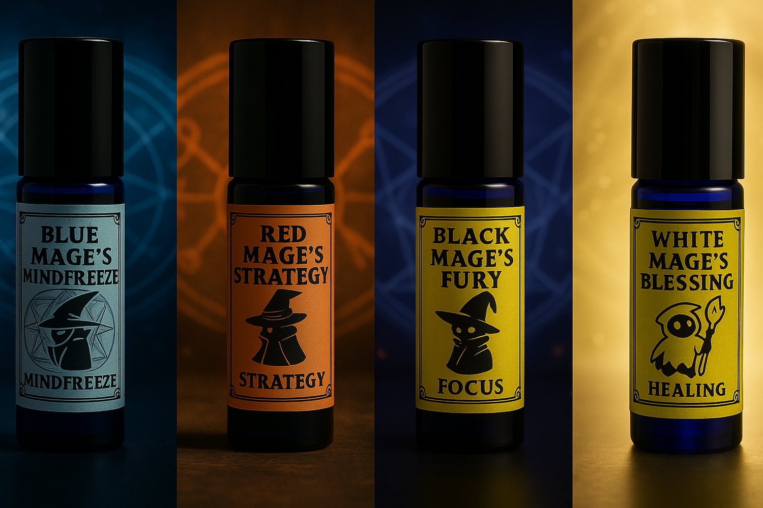 Essential Oil Roll-Ons for Focus & Relaxation - Respawn Collection: Pocket-sized roll-ons made with natural essential oils. Boost focus, energy, or calm anywhere you go.