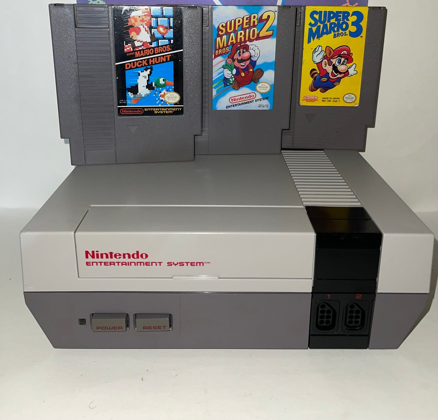 Nintendo Entertainment System (NES) Super Mario Bros! Bundle – Classic Gaming, Fully Restored! 🎮✨