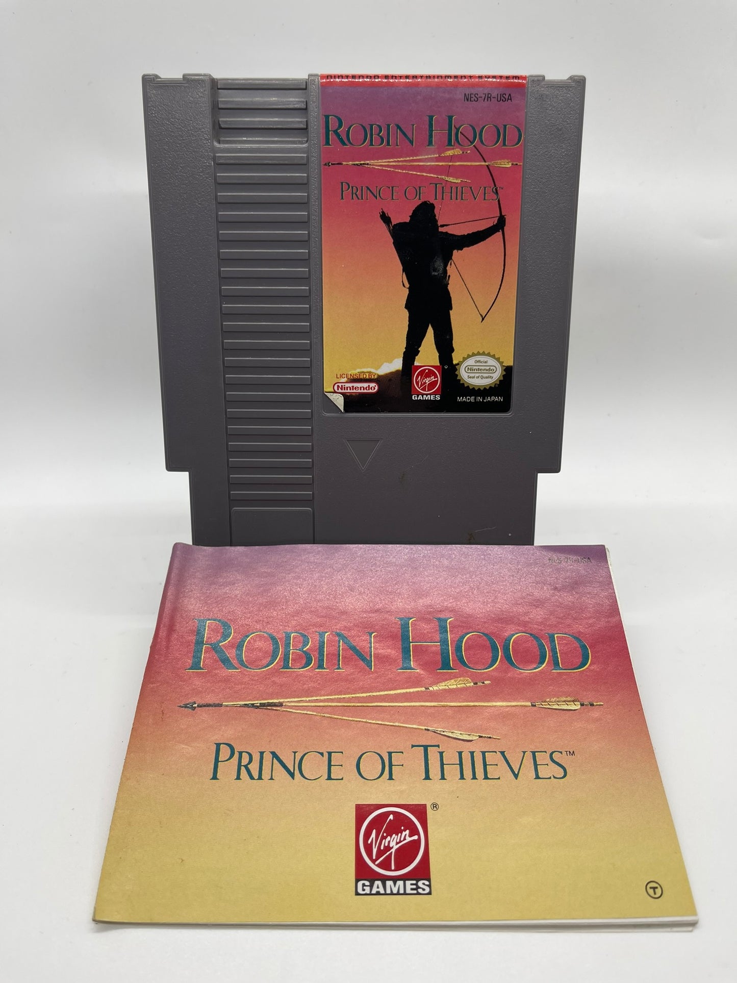 Robin Hood: Prince Of Thieves w/manual