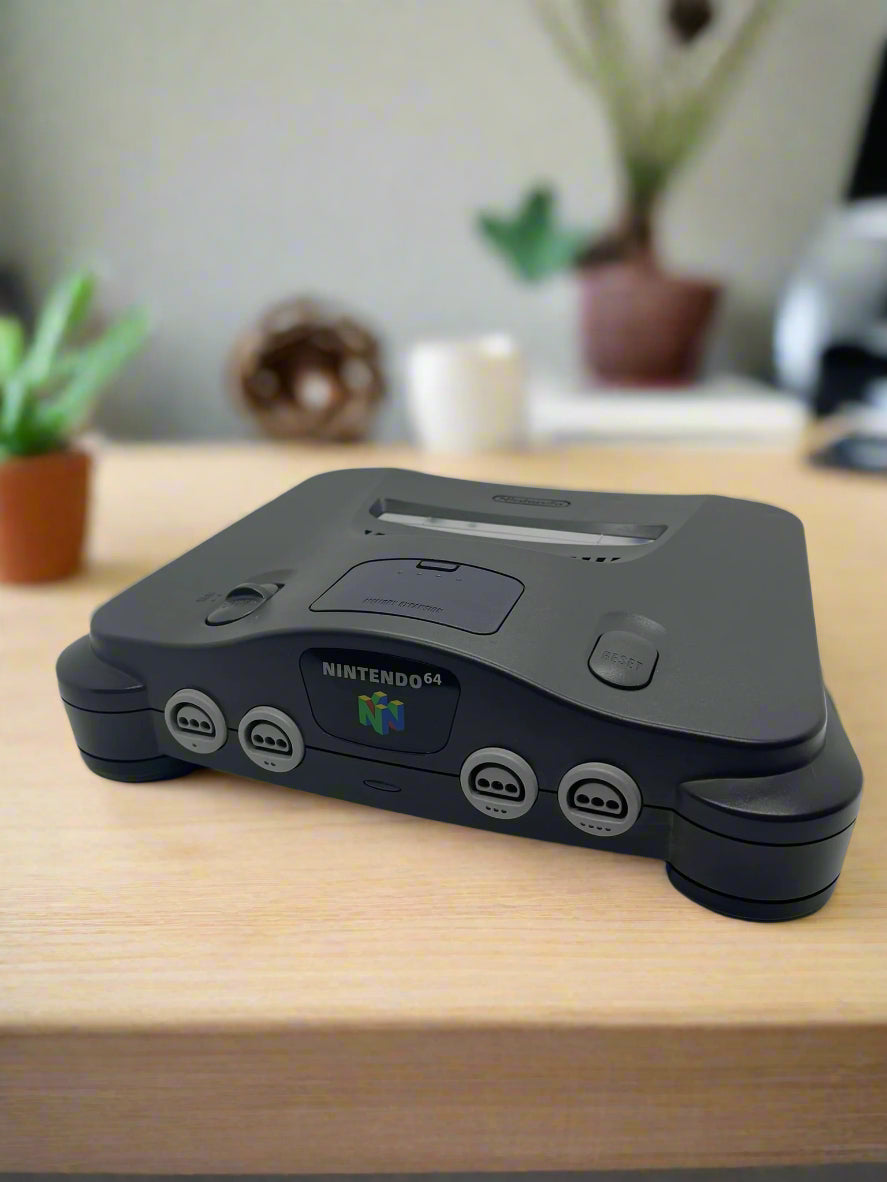 N64 Console with Grey Controller