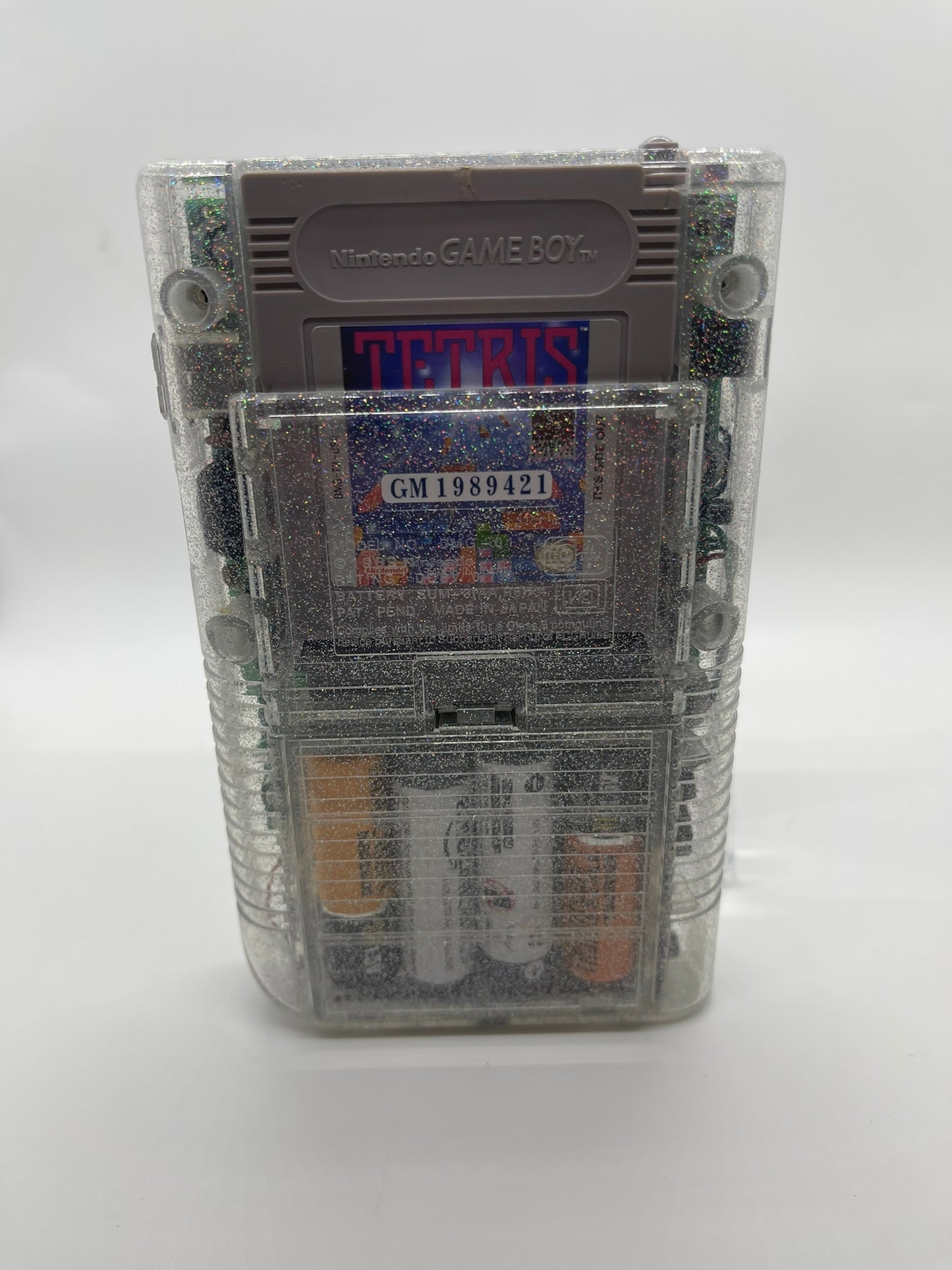 Game Boy DMG-001 – Clear Glitter Modded Edition!