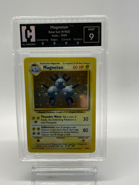 Magneton - Base Set - 9/102 - HG Grading 9