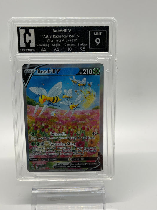 Beedrill V - Astral Radiance 161/189 Alt Art - HG Grading 9.0