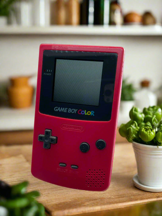 Nintendo Game Boy Color – Berry Red (Deep Pink) 🎮❤️