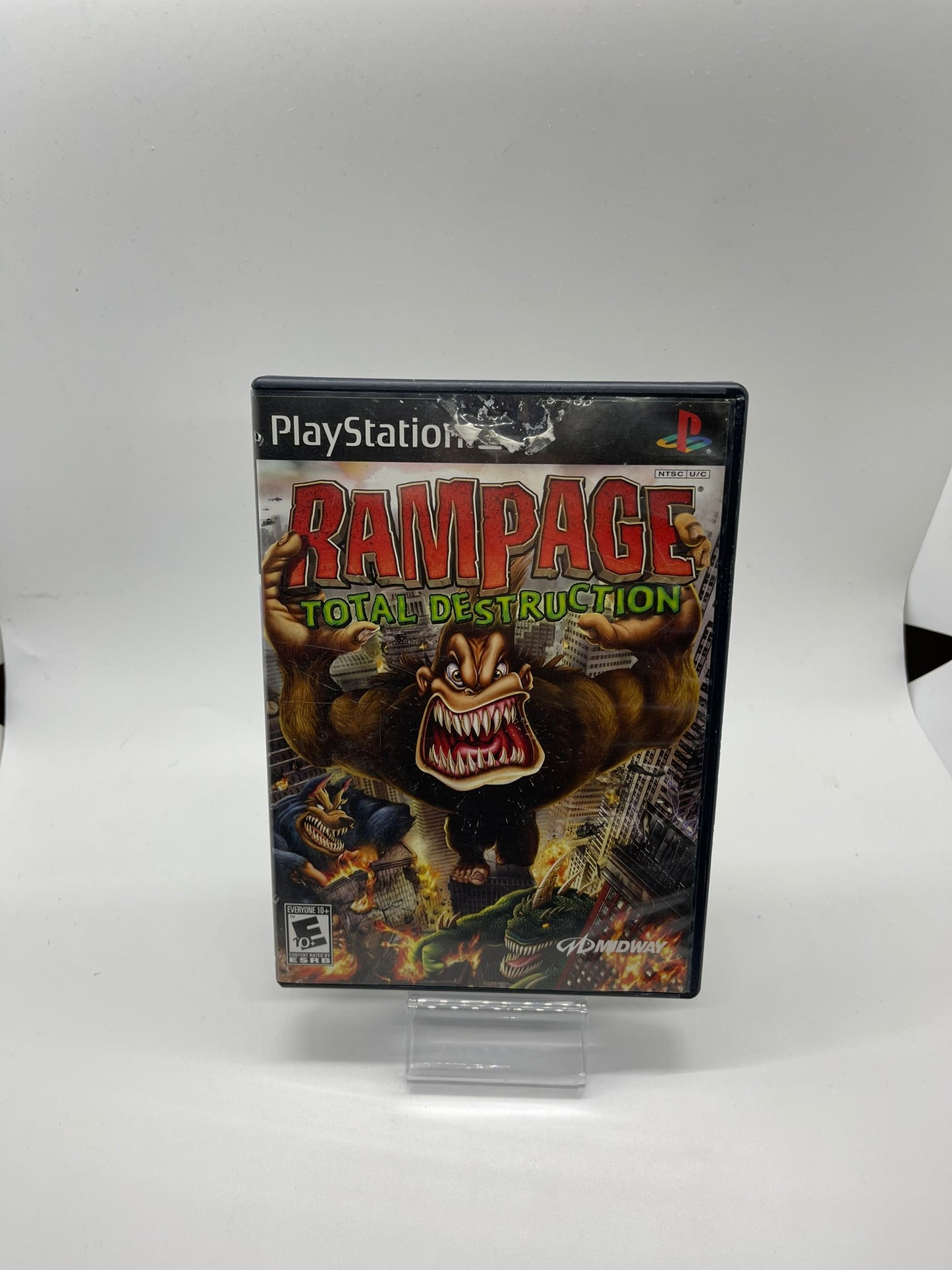 Rampage: Total Destruction (Sony PS2, 2006) No Manual