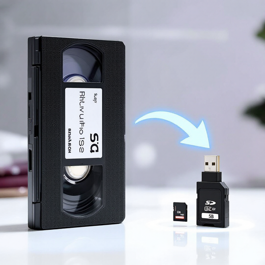 VHS to Digital Conversion – Preserve Your Memories! 📼➡️💾